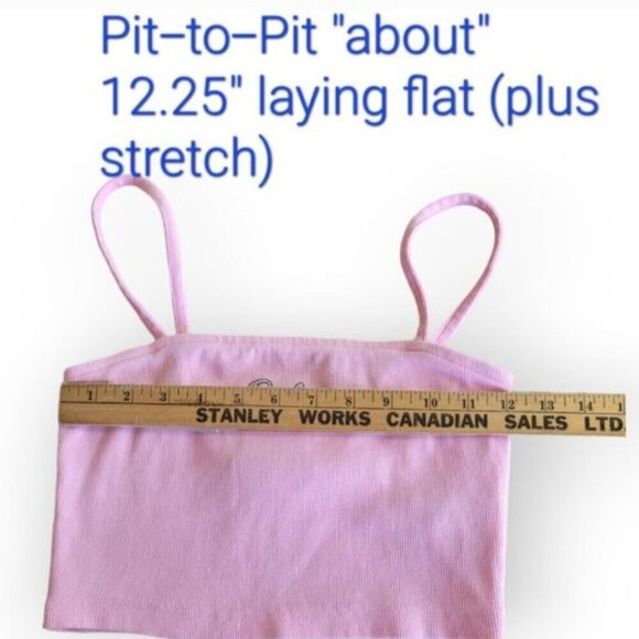 Barbie x Forever 21 Studded Ribbed Halter Top - Size S - Picture 6 of 8